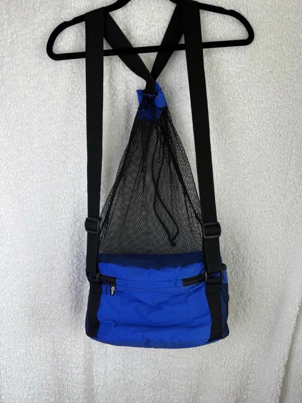 The Original Koozie Boxing Glove Bag and Cooler Backpack Blue